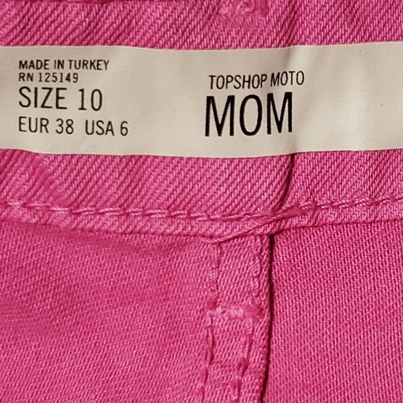 NWT Topshop Moto Mom Shorts - Picture 7 of 8
